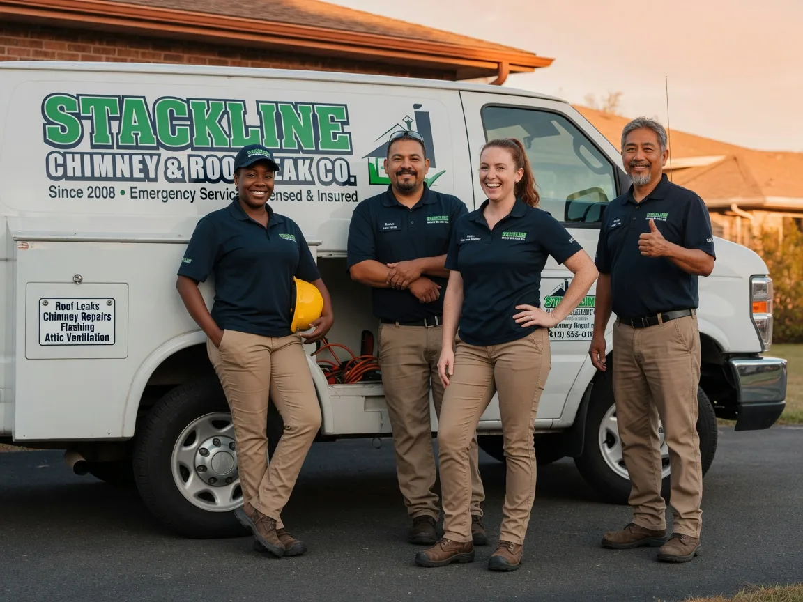 Chimney flashing repair company in Sherwood, MI
